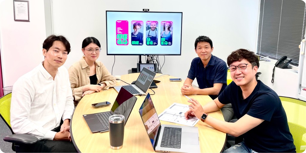 Team collaboration session — My Megatel handoff